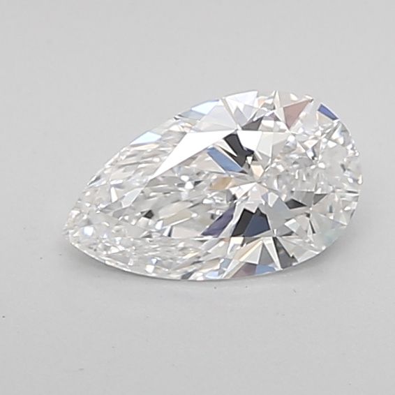 0.50 Carat D-IF Pear Lab Diamond