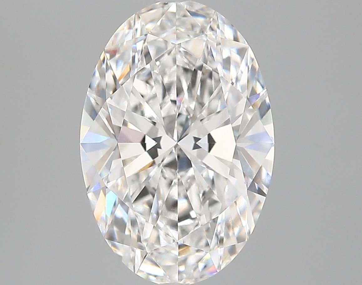 3.77 Carat E-VVS1 Oval Lab Diamond