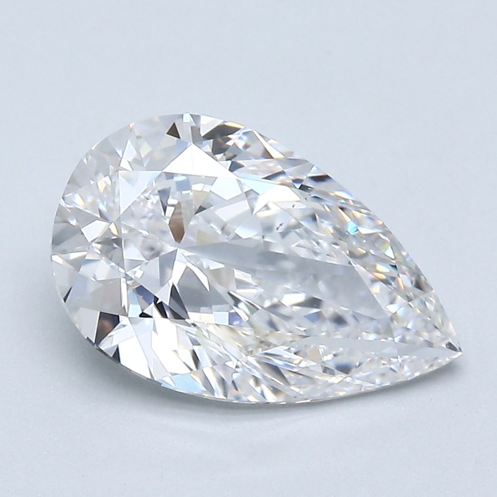 2.52 Carat E-VS2 Pear Cut Diamond