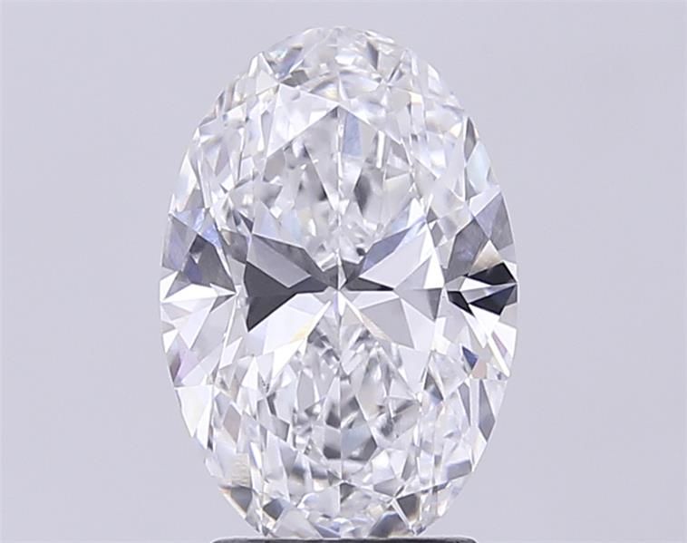 2.89 Carat D-VVS2 Oval Lab Diamond