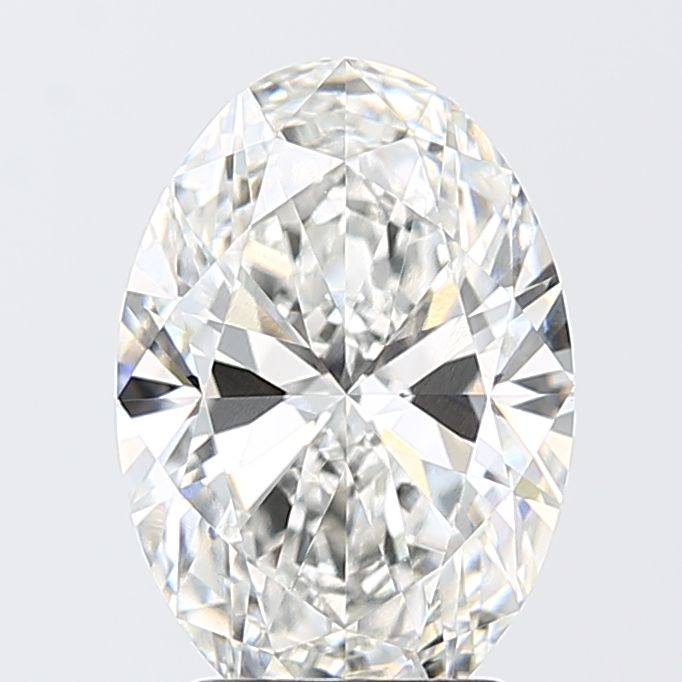 3.05 Carat F-VVS2 Oval Lab Diamond