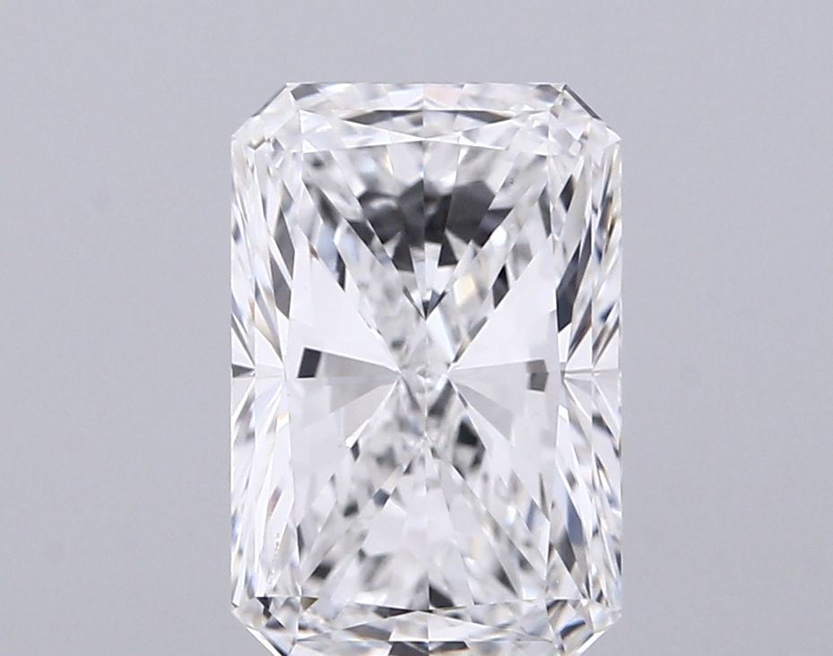 3.04 Carat D-VVS2 Radiant Lab Diamond