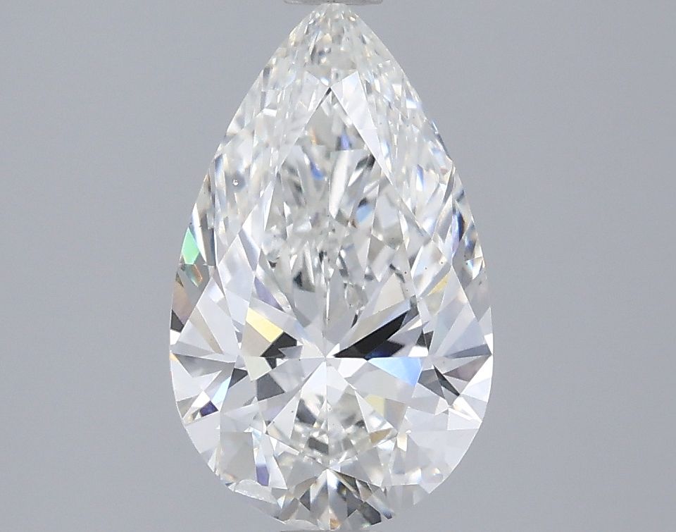 2.01 Carat F-SI1 Pear Lab Diamond