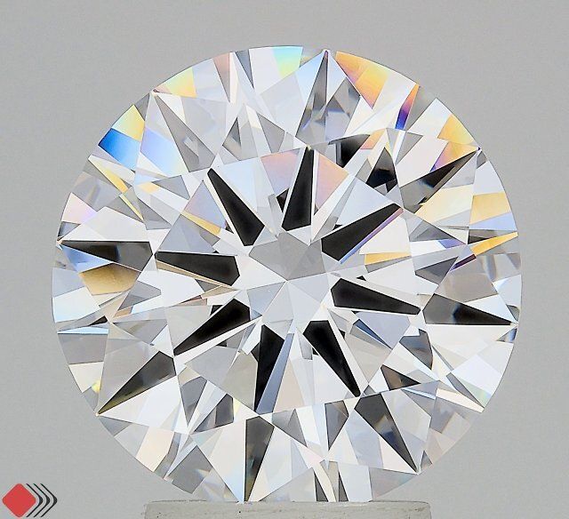 3.84 Carat E-VVS2 Round Lab Diamond