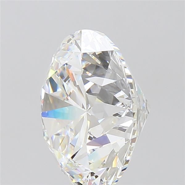5.09 Carat F-VVS2 Round Lab Diamond