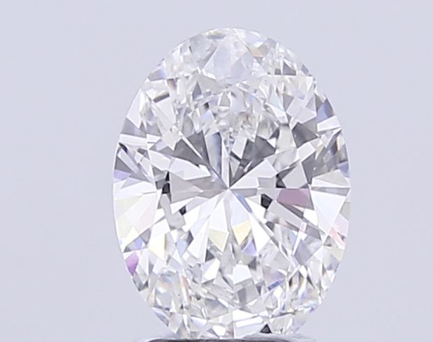 3.05 Carat F-VVS2 Oval Lab Diamond