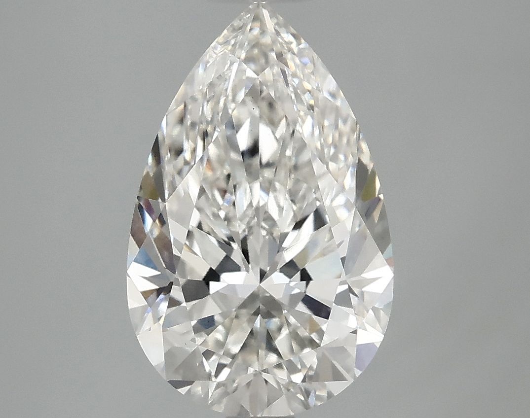 3.10 Carat G-VS1 Pear Lab Diamond