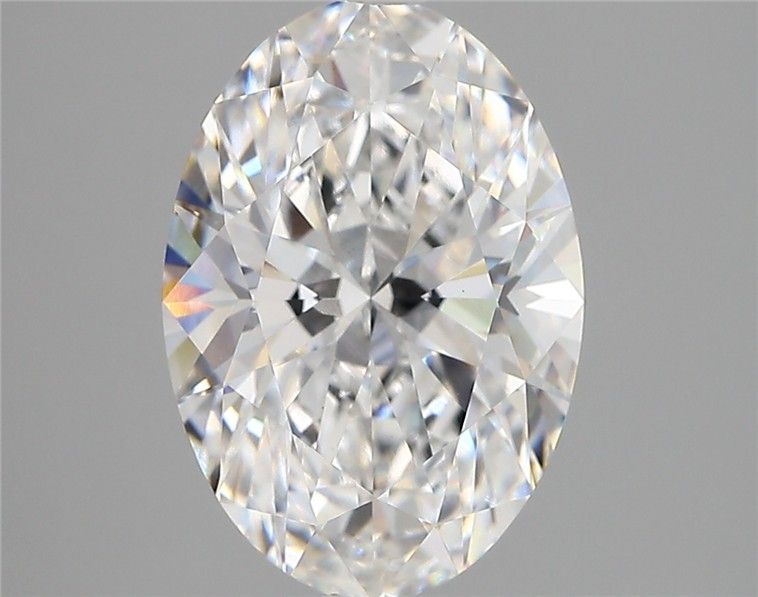 3.82 Carat E-VS1 Oval Lab Diamond