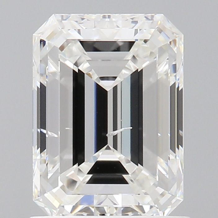 1.50 Carat E-SI1 Emerald Cut Diamond