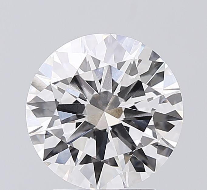 2.52 Carat E-VVS2 Round Lab Diamond