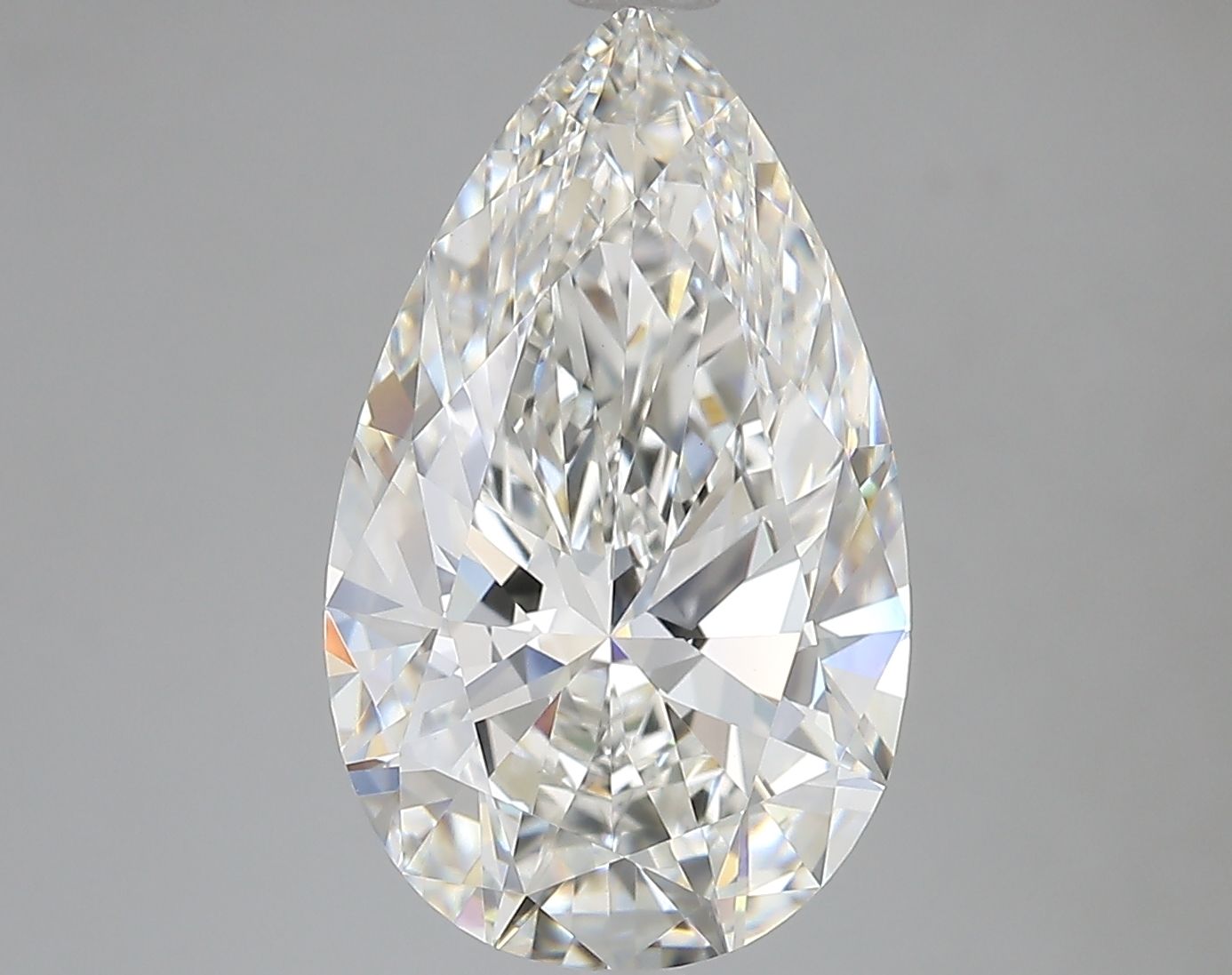 5.02 Carat G VVS2 Pear Lab Diamond