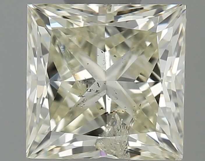 0.51 Carat L-I1 Princess Cut Diamond