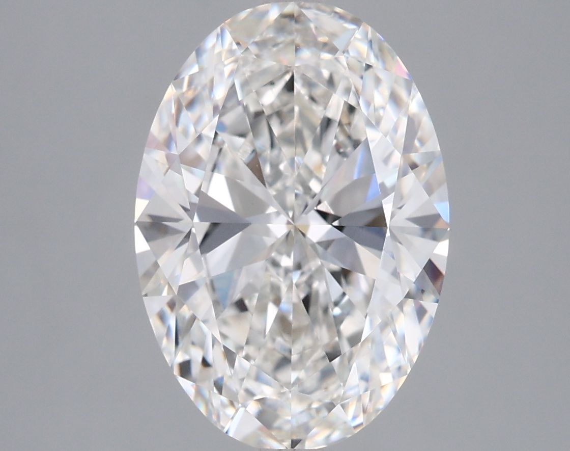 3.04 Carat F-VVS2 Oval Lab Diamond