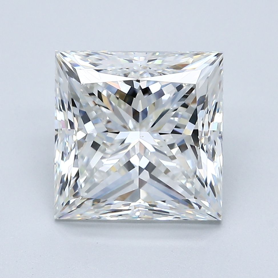4.51 Carat G-VS1 Princess Cut Diamond