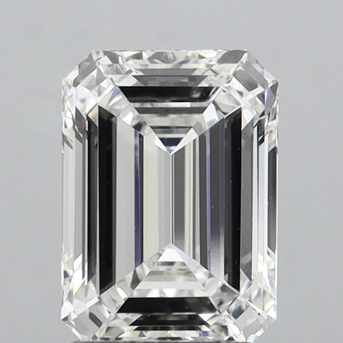 2.50 Carat F VVS1 Emerald Lab Diamond