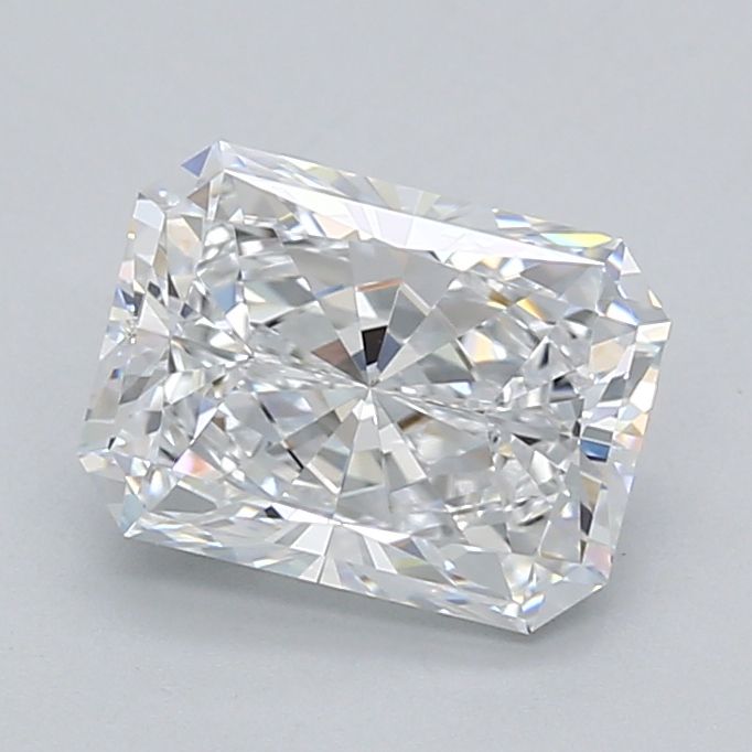 2.61 Carat D-IF Radiant Lab Diamond