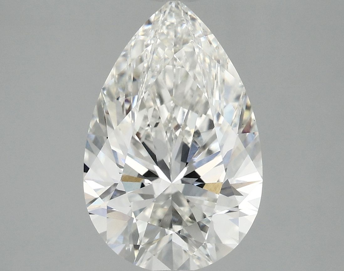 2.99 Carat G-VVS2 Pear Lab Diamond