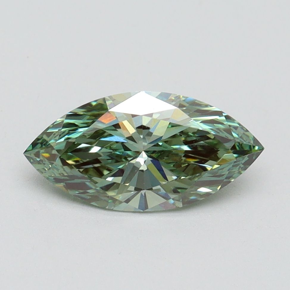1.11 Carat Marquise Cut Fancy Green