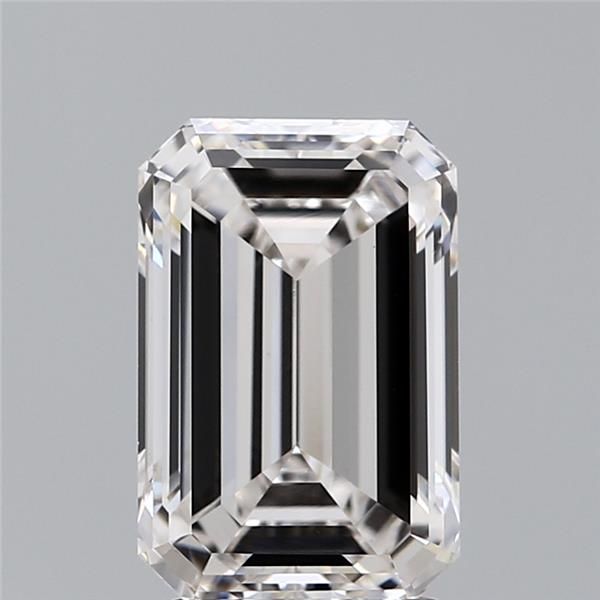 3.35 Carat G-VVS2 Emerald Lab Diamond