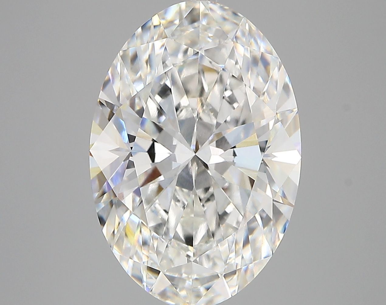 5.41 Carat E-VVS2 Oval Lab Diamond