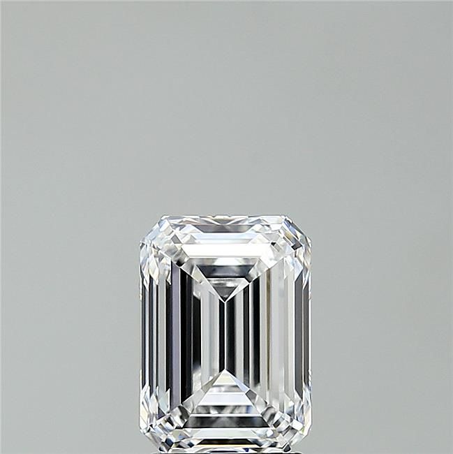 2.21 Carat D-VVS1 Emerald Lab Diamond