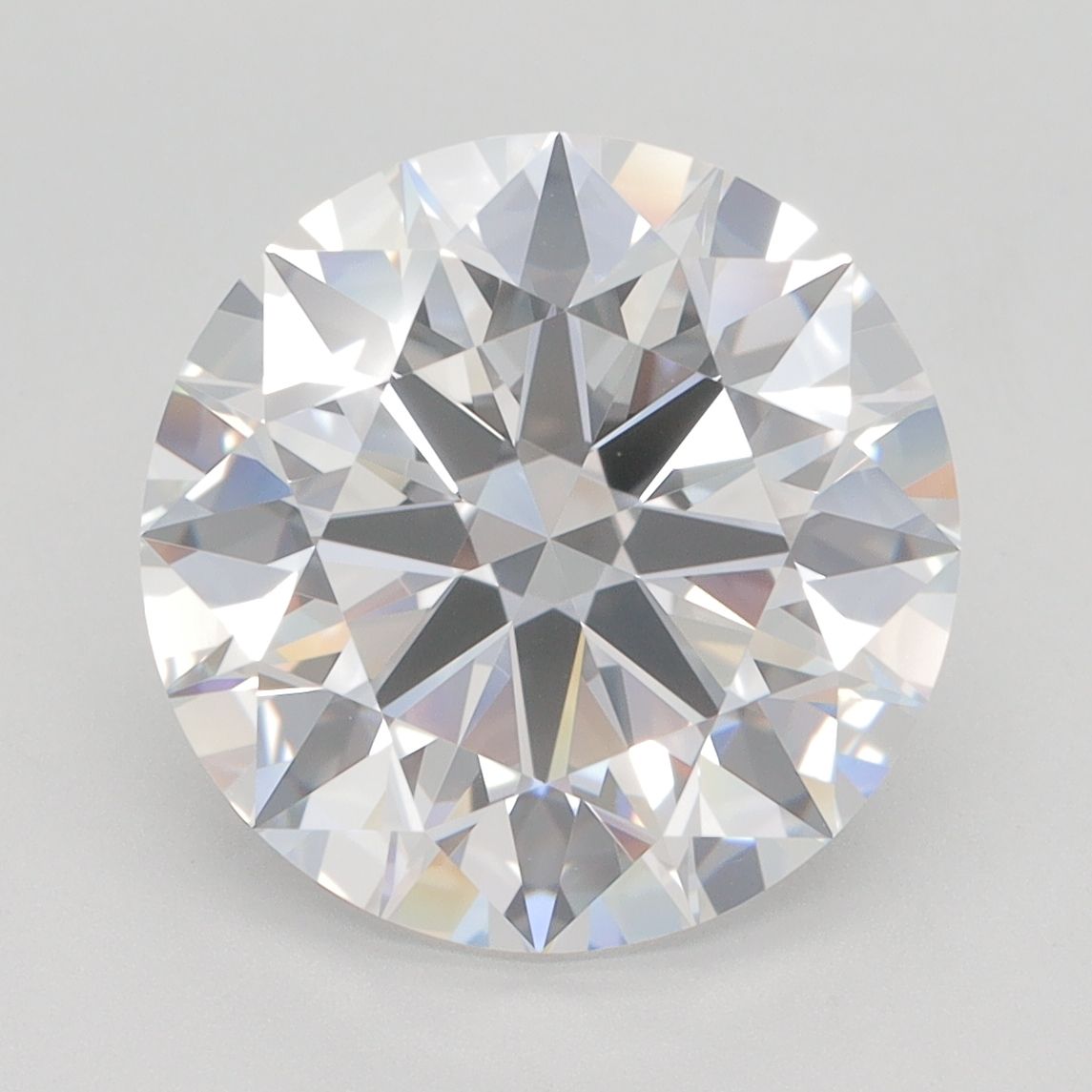 5.5 Carat F-VVS1 Round Lab Diamond