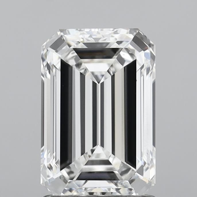 2.02 Carat E-VVS2 Emerald Lab Diamond
