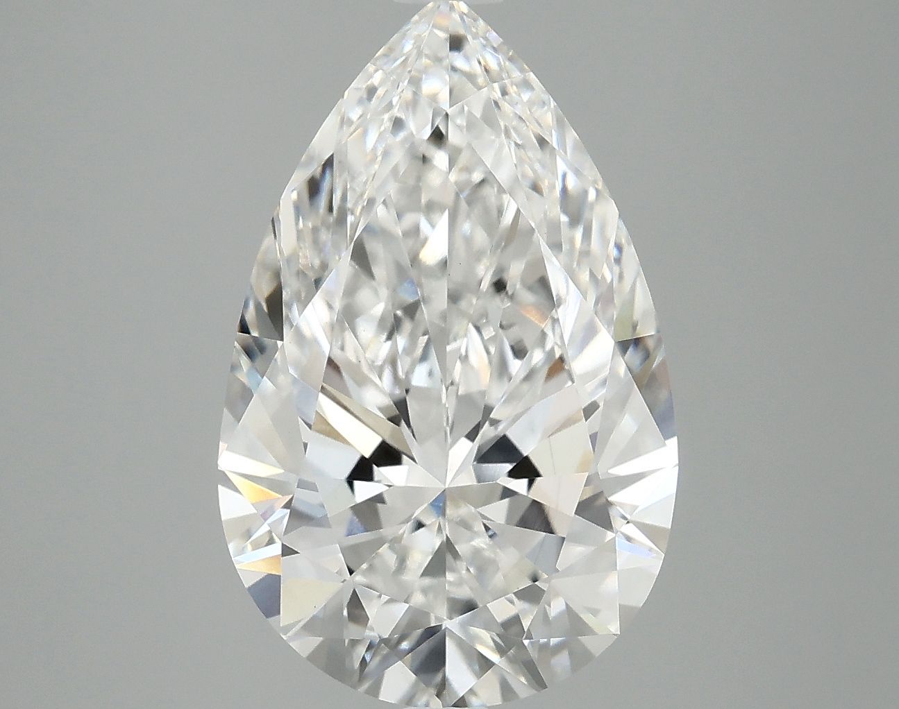 4.73 Carat F-VS1 Pear Lab Diamond