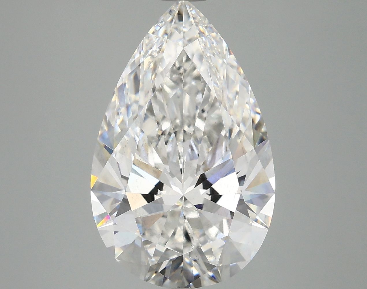 4.66 Carat E-VS2 Pear Lab Diamond