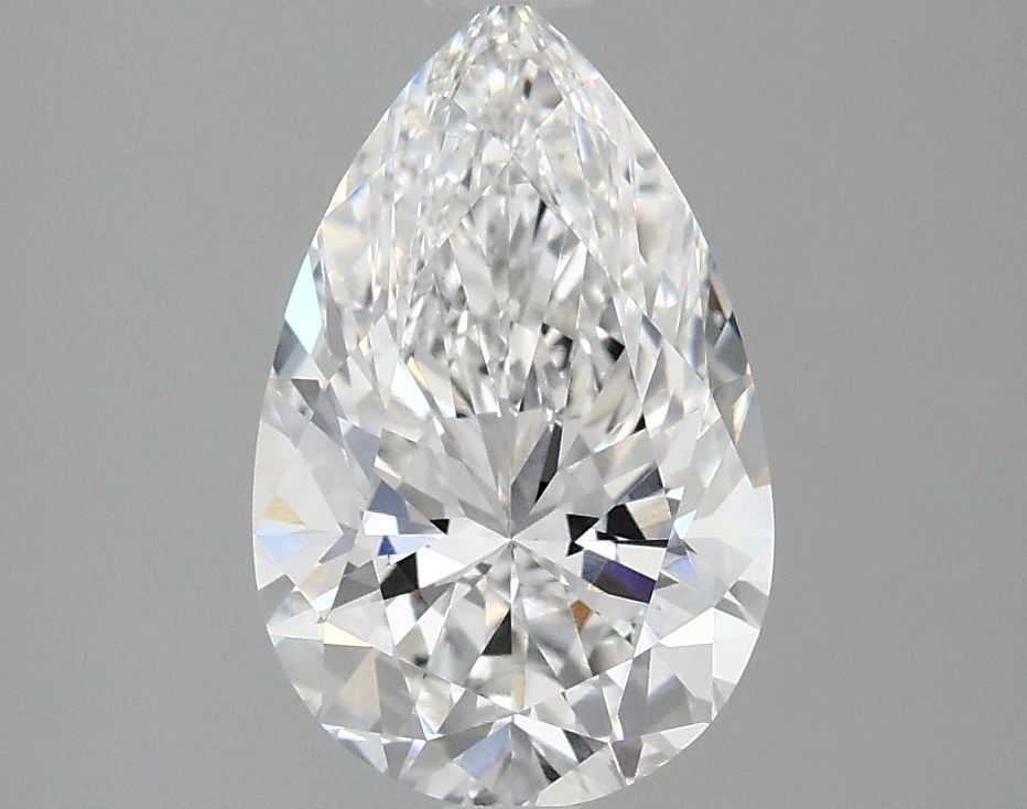 3.72 Carat F-VS1 Pear Lab Diamond