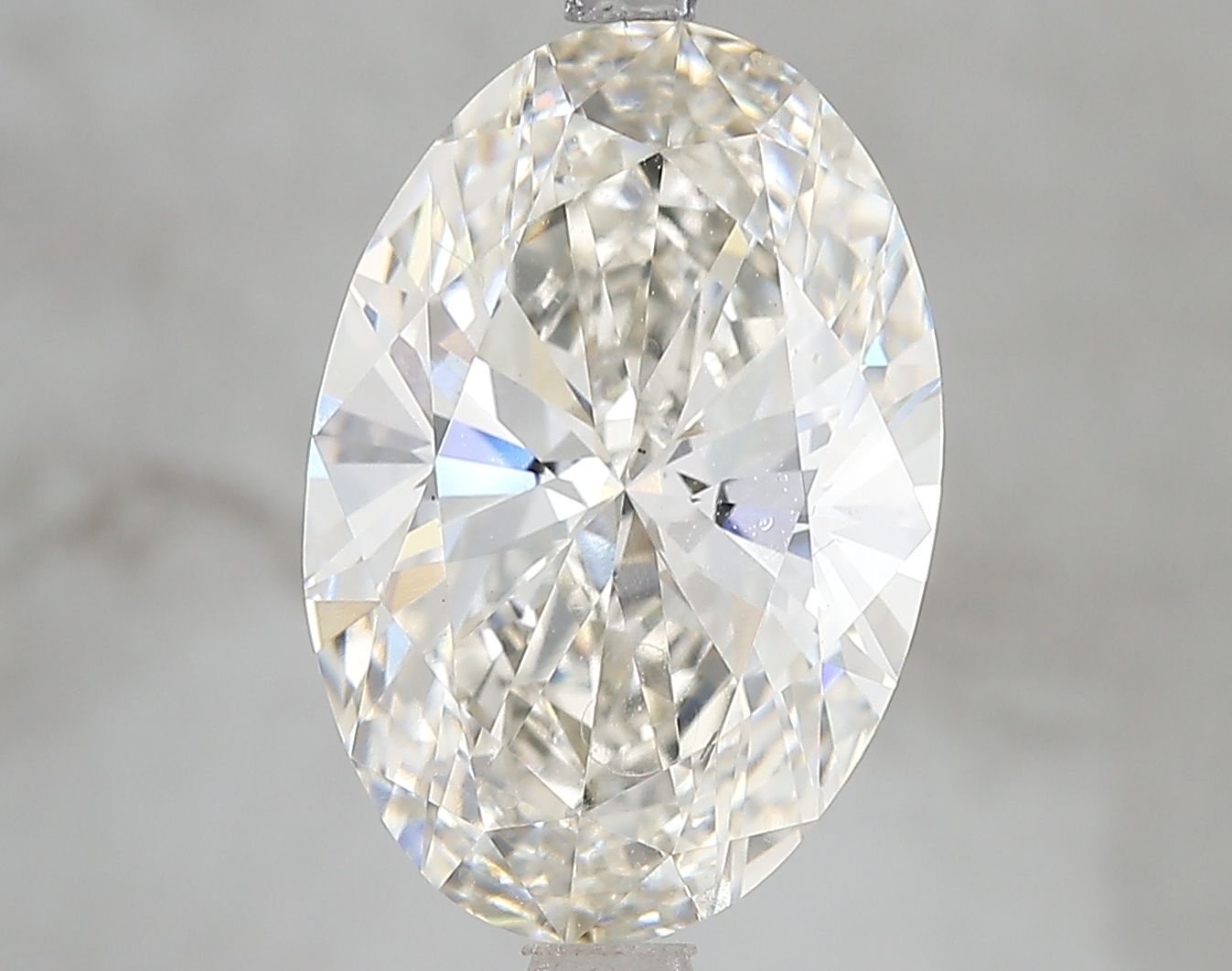 5.04 Carat H-VS1 Oval Lab Diamond