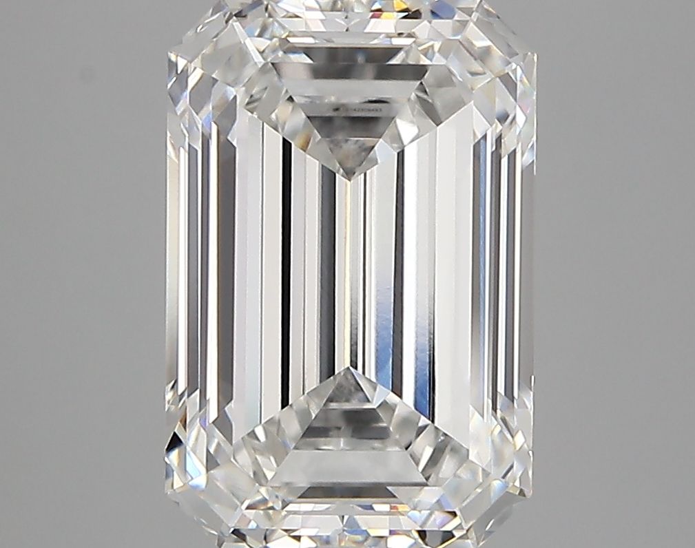 4.32 Carat F-VVS2 Emerald Lab Diamond