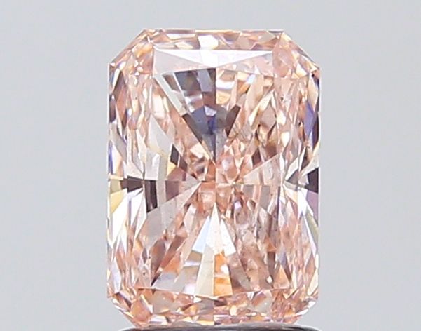1.51 Carat Radiant Cut Fancy Pink