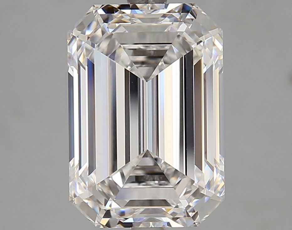 5.12 Carat D-VVS1 Emerald Lab Diamond