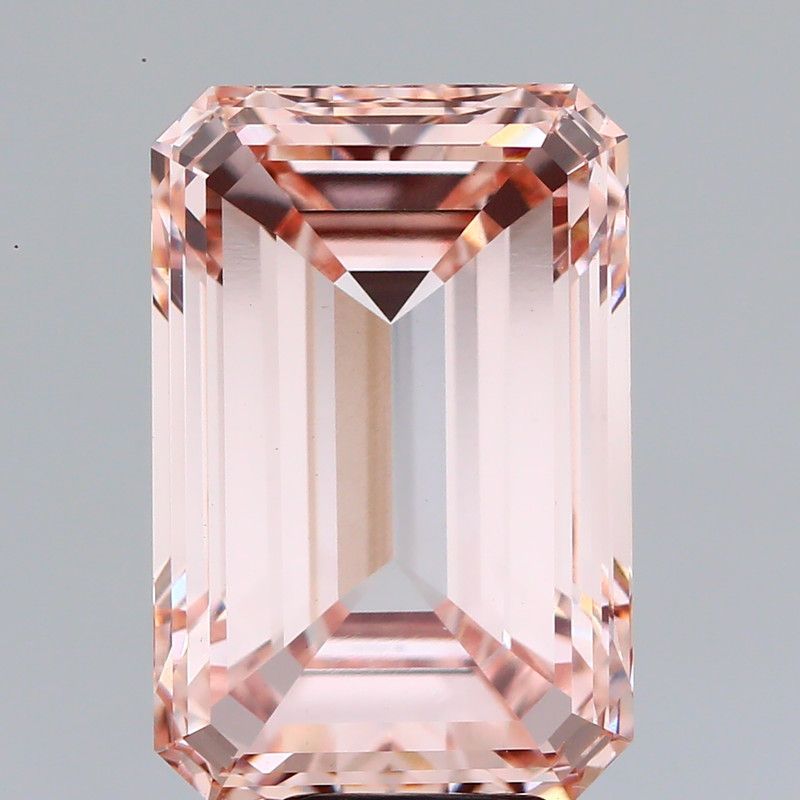 9.00 Carat Emerald Cut Fancy Pink