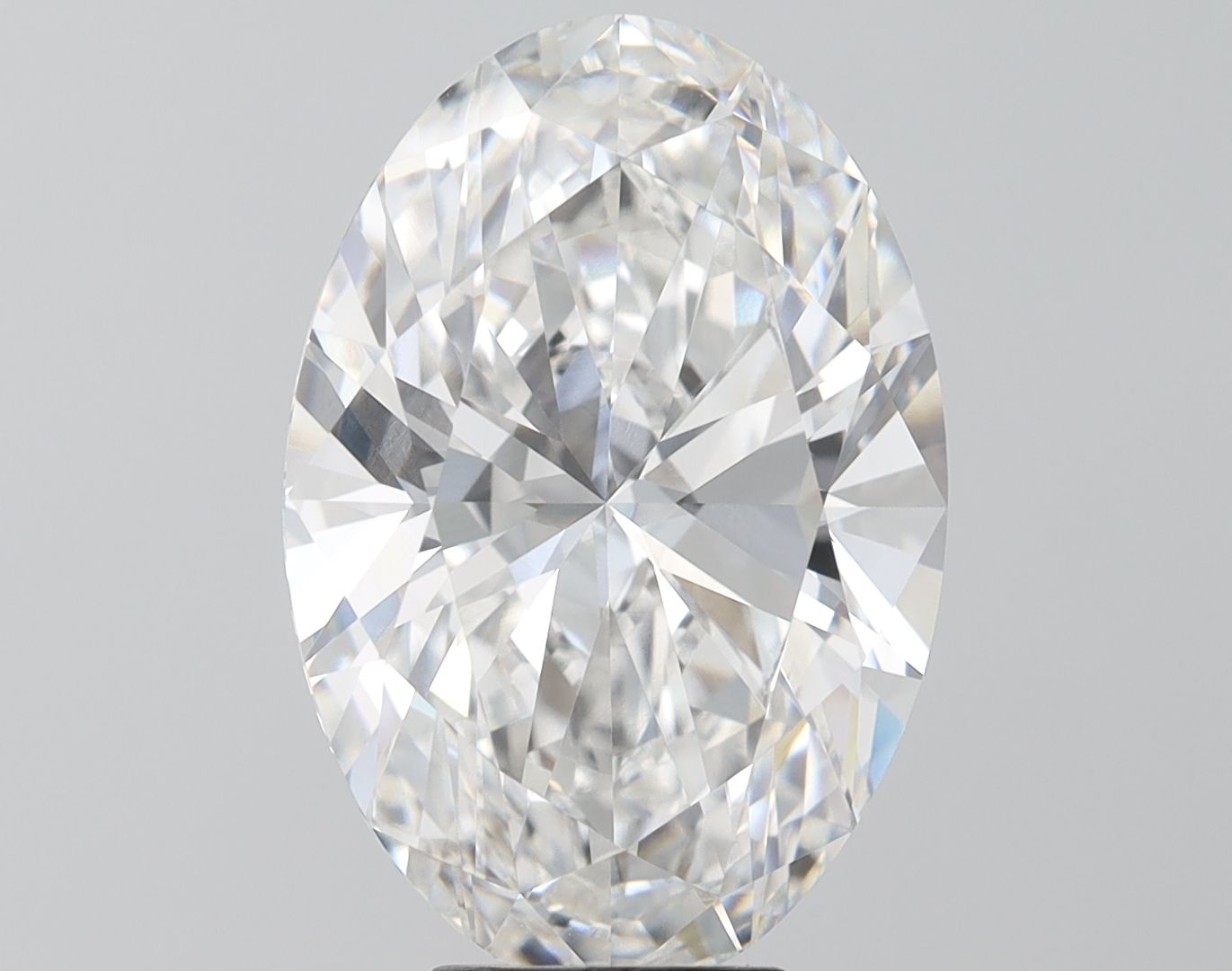 7.11 Carat F-VVS2 Oval Lab Diamond