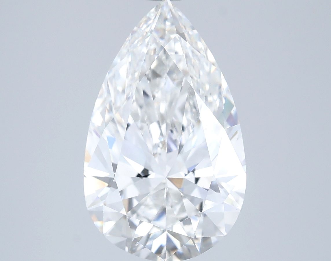 3.58 Carat E-VS1 Pear Lab Diamond