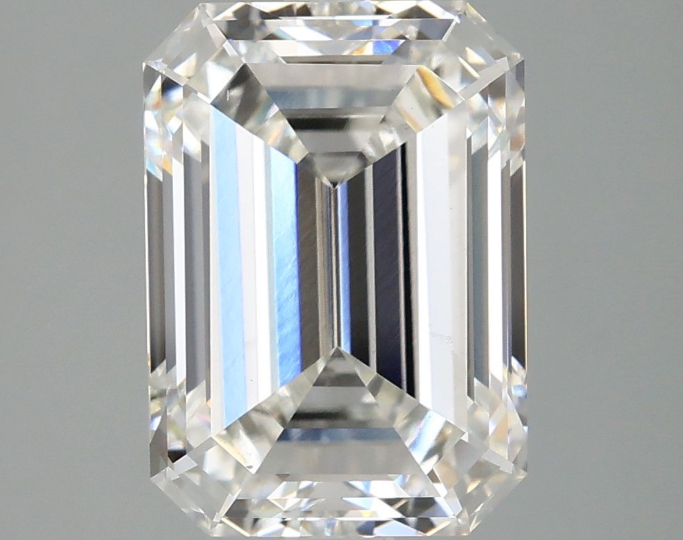 5.04 Carat G-VS1 Emerald Lab Diamond