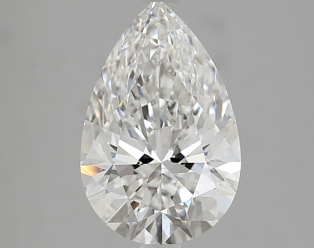 3.05 Carat E-VVS2 Pear Lab Diamond