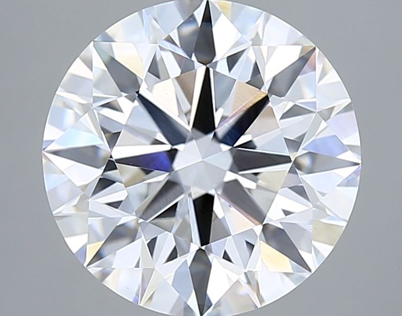 4.27 Carat D-VVS2 Round Lab Diamond