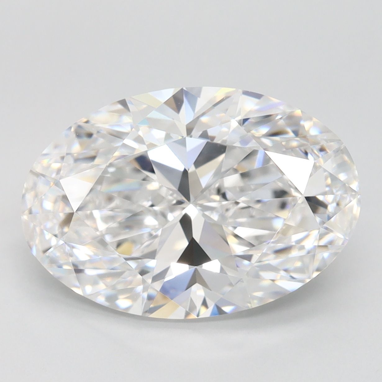 4.00 Carat D-IF Oval Lab Diamond