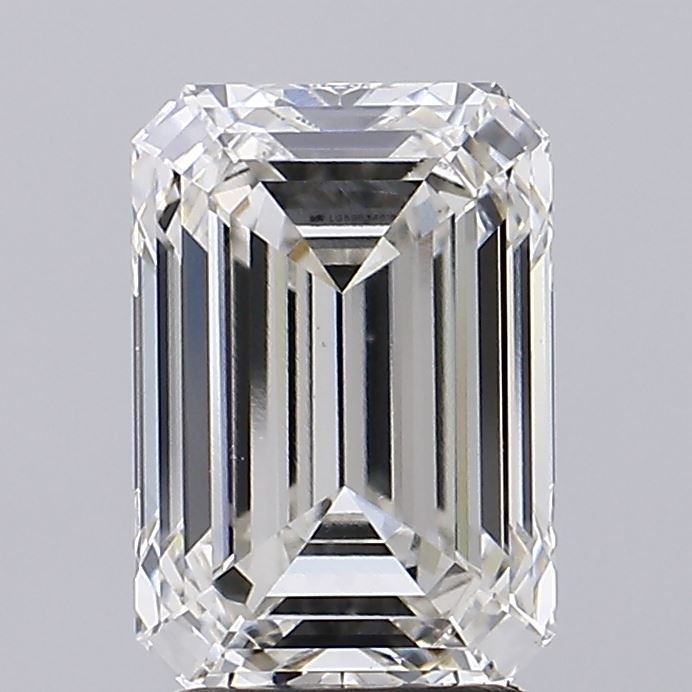 3.22 Carat H-VS1 Emerald Lab Diamond