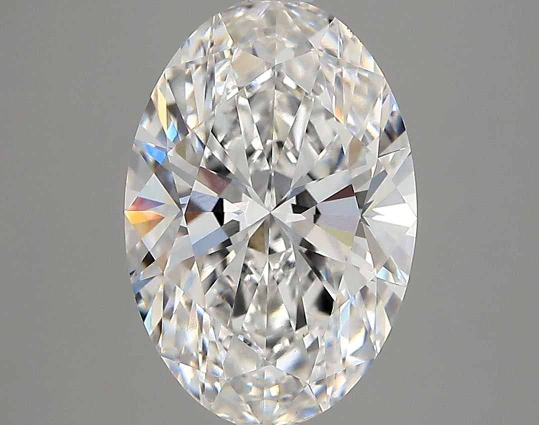 3.37 Carat E-VS1 Oval Lab Diamond