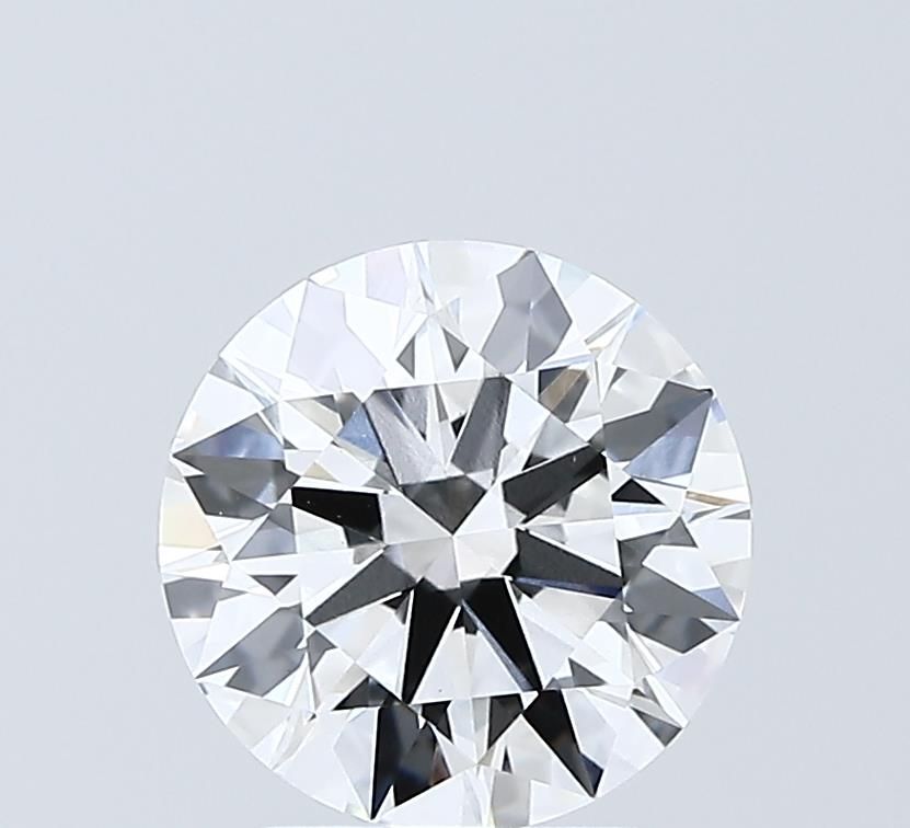 2.04 Carat D-VVS2 Round Lab Diamond