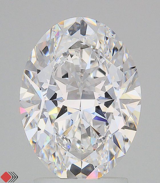 2.89 Carat D-VVS2 Oval Lab Diamond