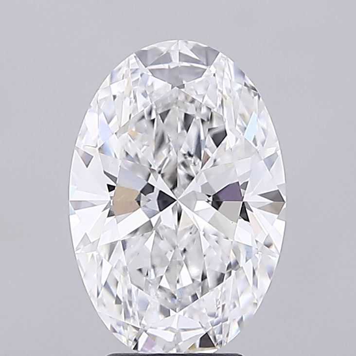 4.17 Carat E-VVS2 Oval Lab Diamond