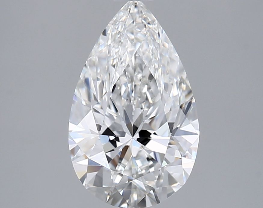 1.48 Carat F-VS1 Pear Lab Diamond