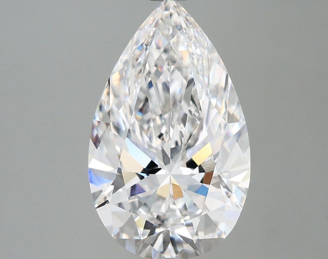 3.01 Carat D-VVS1 Pear Lab Diamond