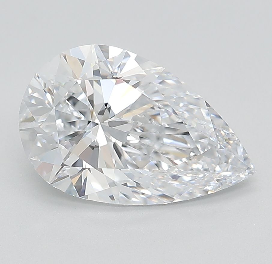 2.09 Carat E-IF Pear Lab Diamond