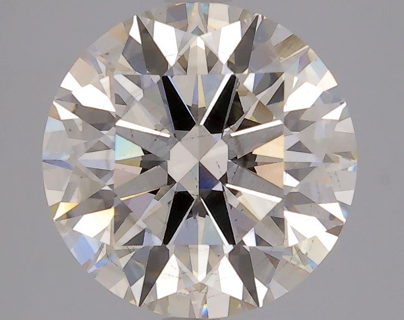 4.41 Carat G-SI1 Round Lab Diamond